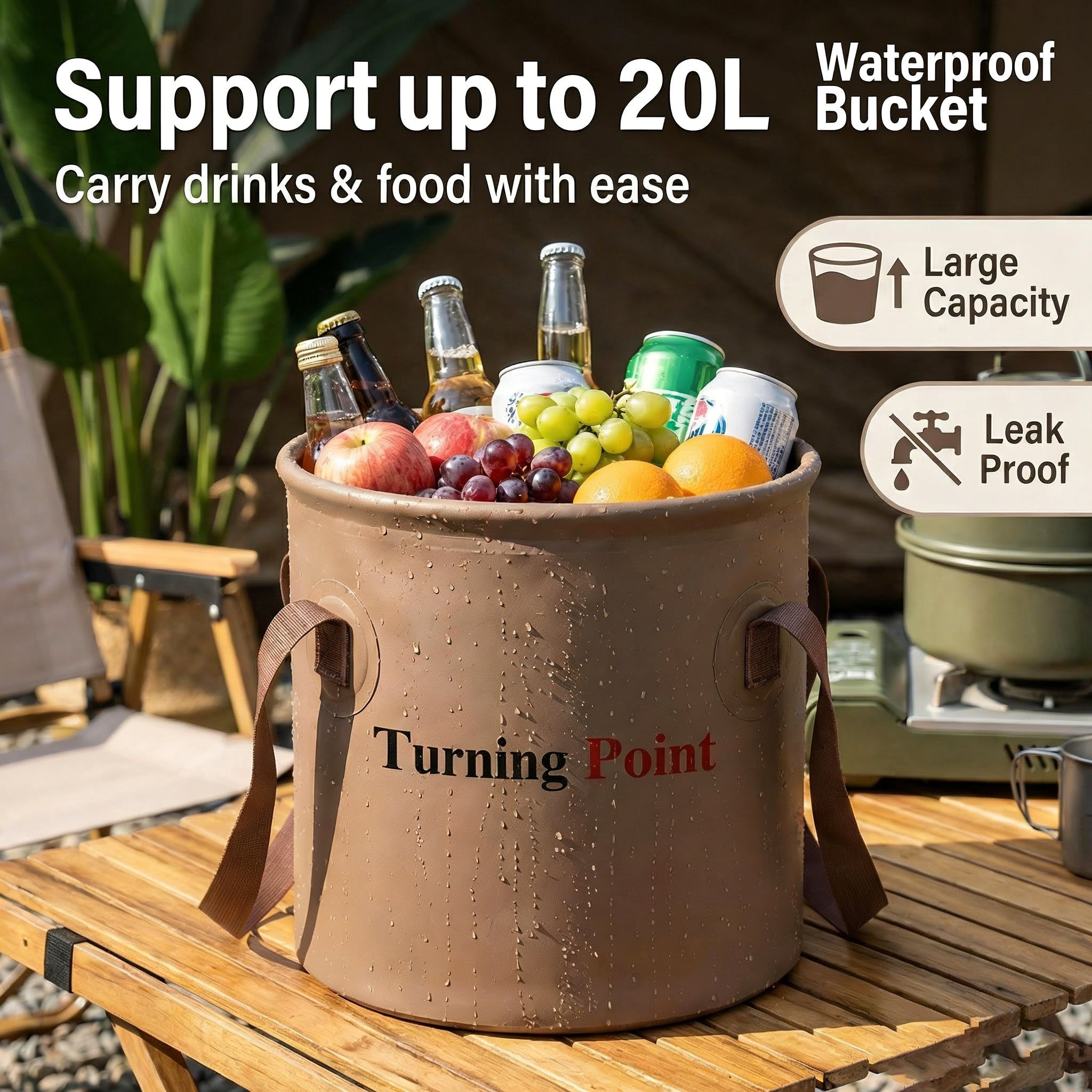 Roamlen Portable Water Bucket