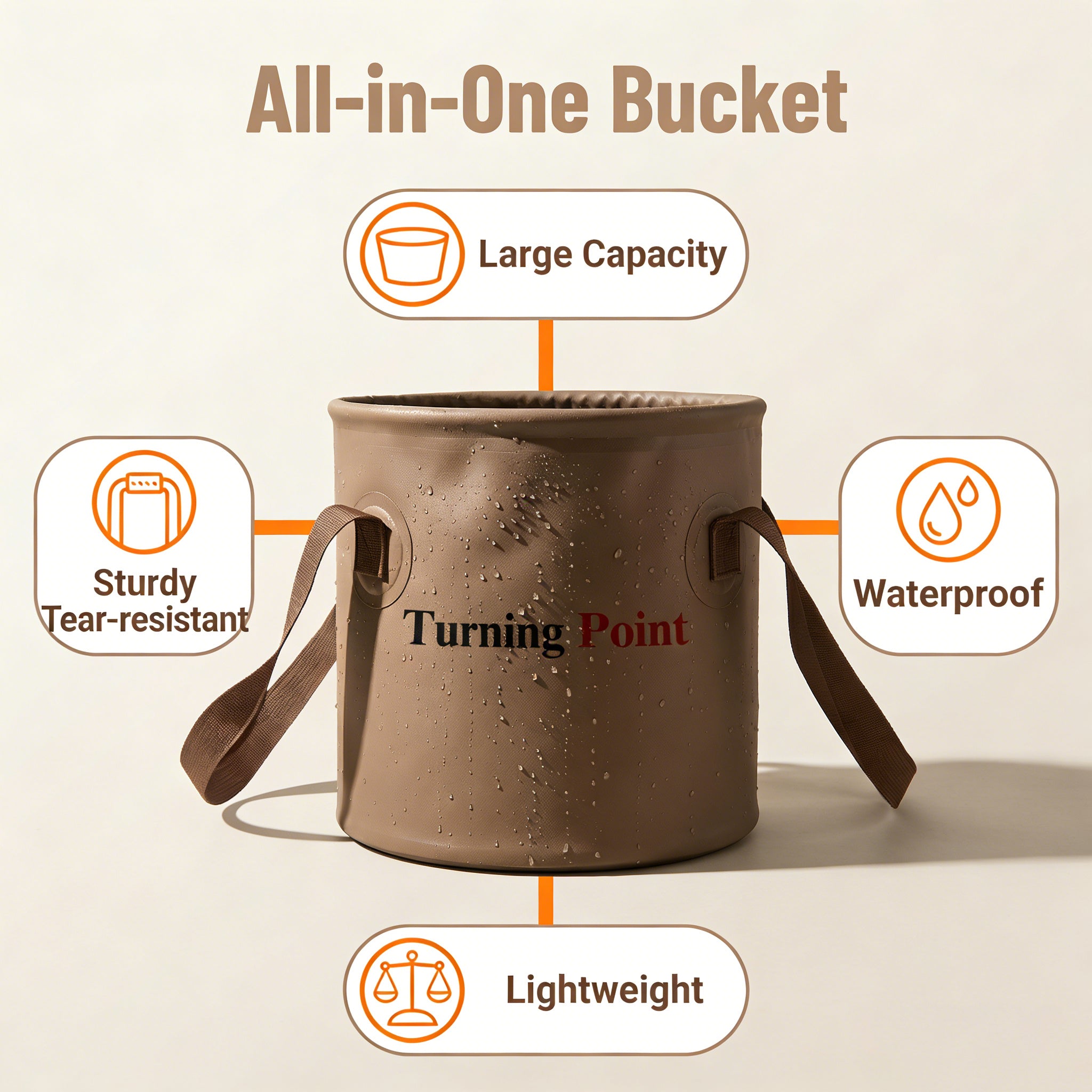 Roamlen Portable Water Bucket