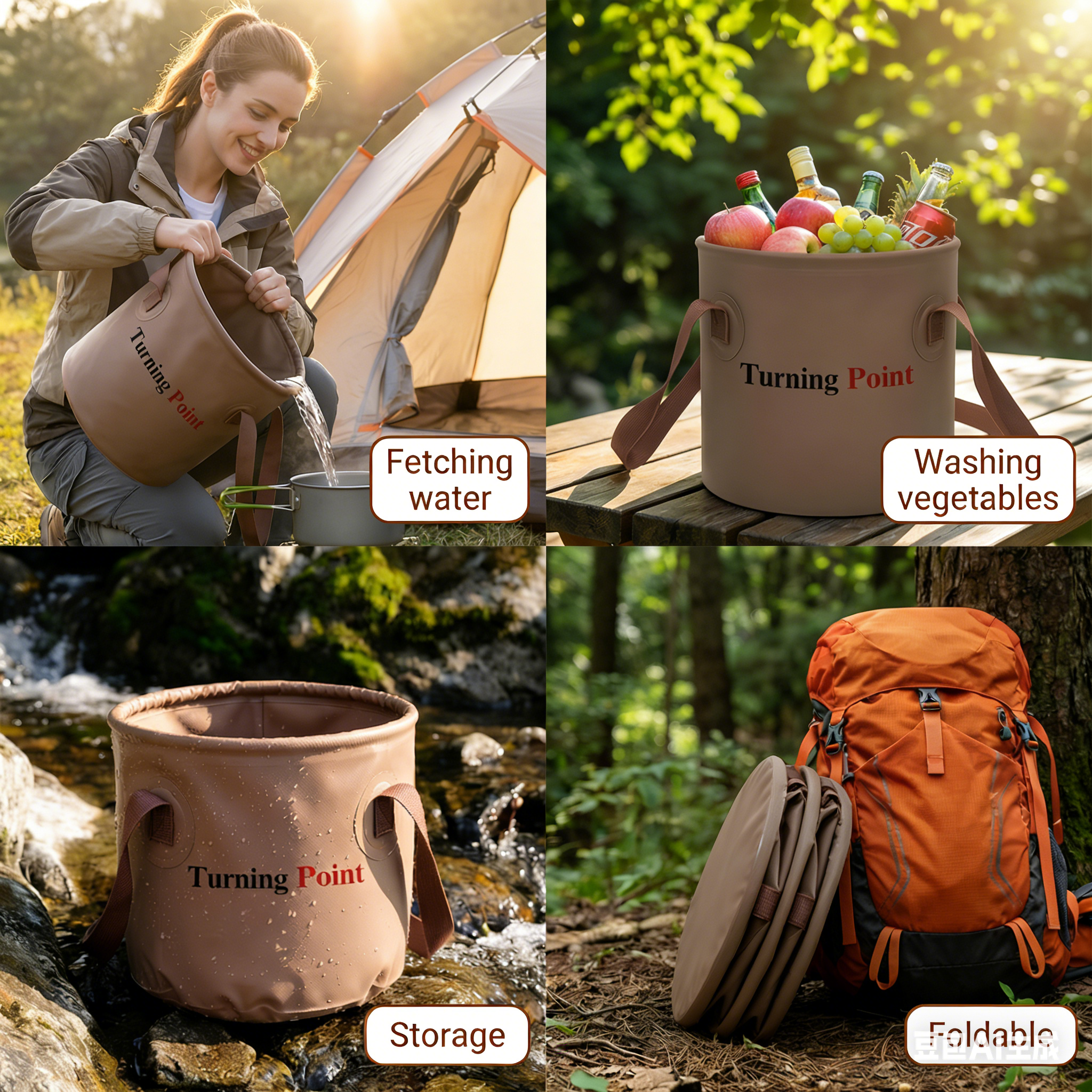 Roamlen Portable Water Bucket