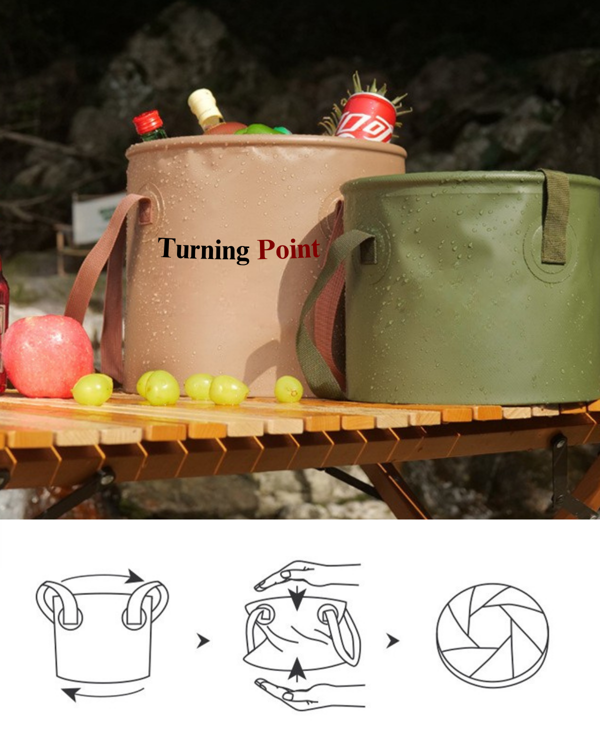 Roamlen Portable Water Bucket