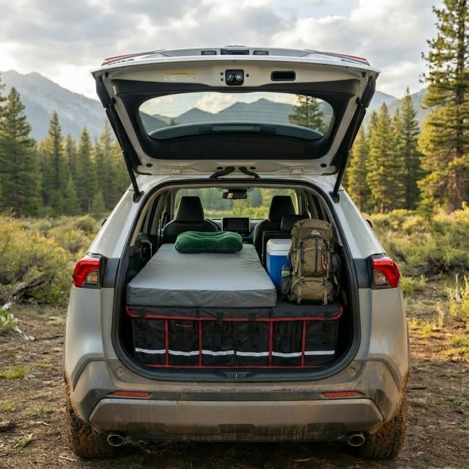 Single Person Car Bed with Storage Box
